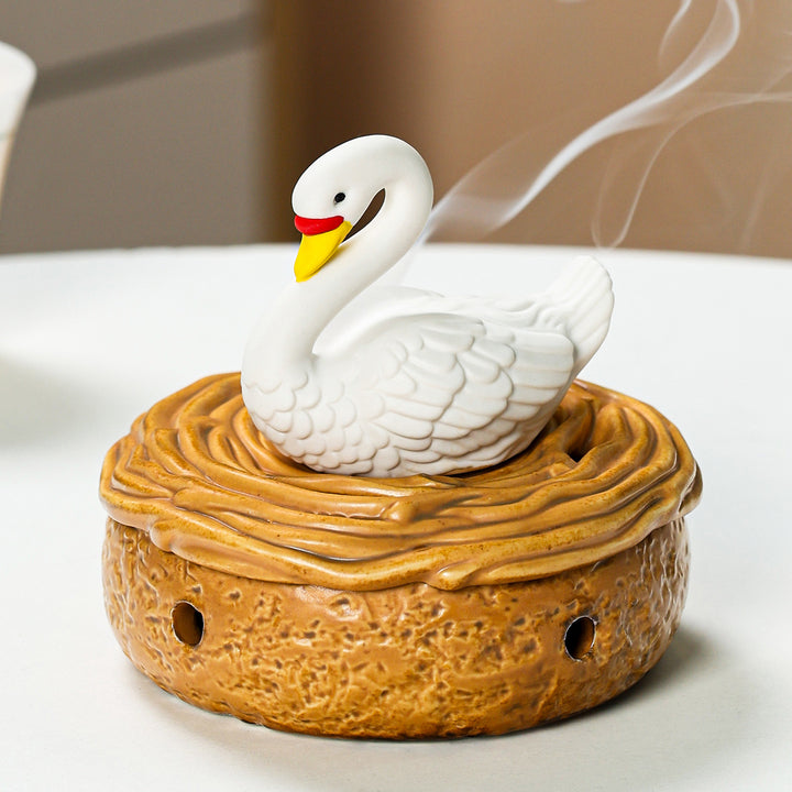 Artistic Swan Figurine Kalsten