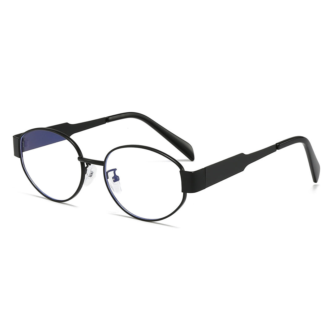 Fashionable oversized sunglasses with metal frame Kalsten