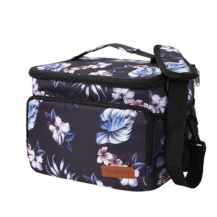 Insulated Multi-Compartment Lunch Cooler