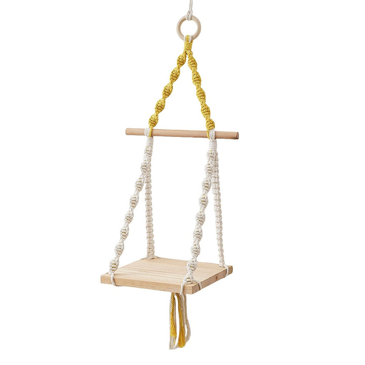 Macramé Swing Shelf Kalsten