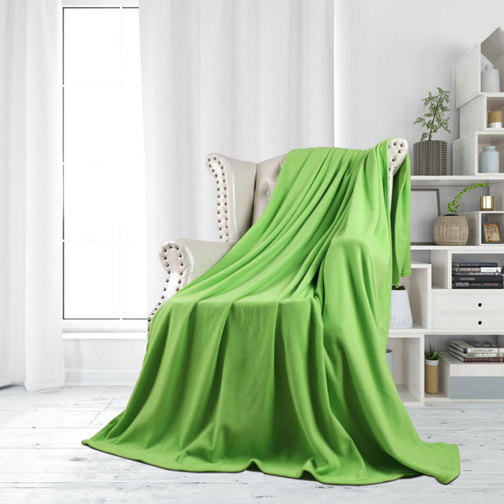 Ladies luxurious and cuddly living room blanket Kalsten