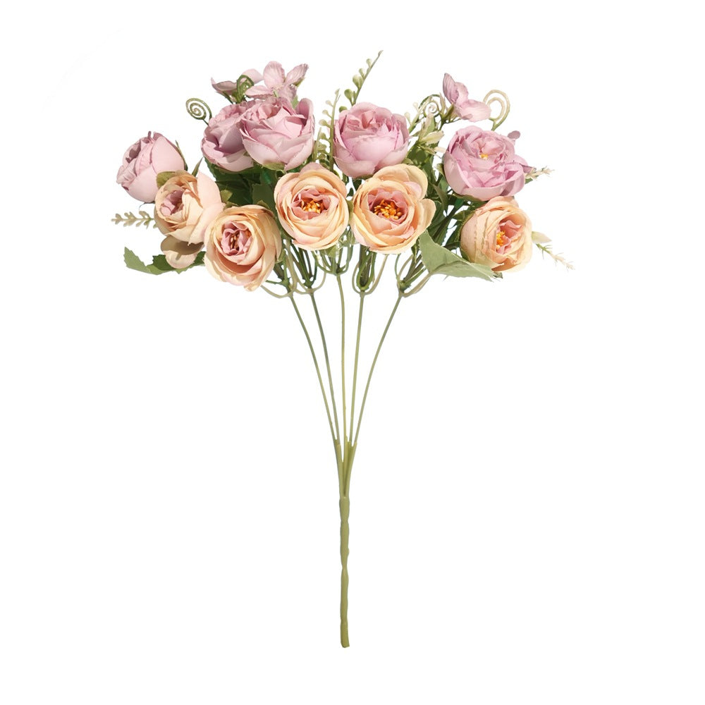 Lifelike Rose Bouquet Stem
