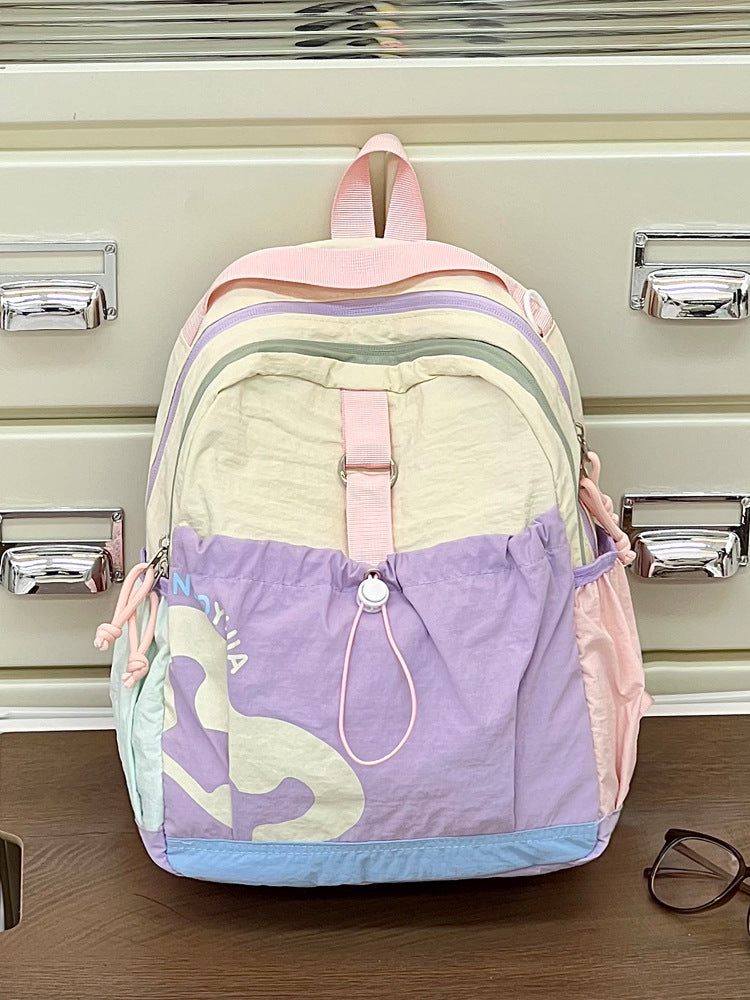 Trendy Color-Block Backpack Kalsten