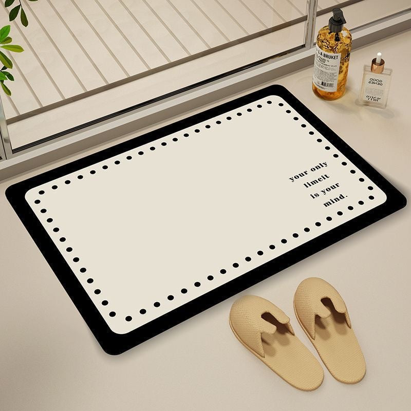 Motivational Bathroom Mat Kalsten