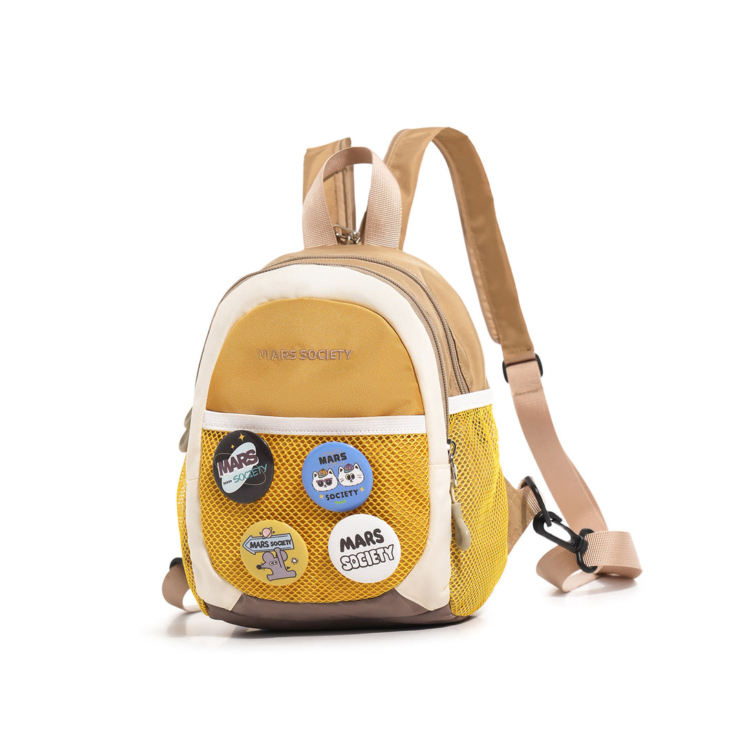 Trendy Lightweight Backpack with Fun Patches Kalsten