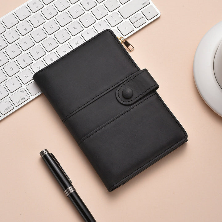 Premium Leather Zippered Journal Organizer Kalsten
