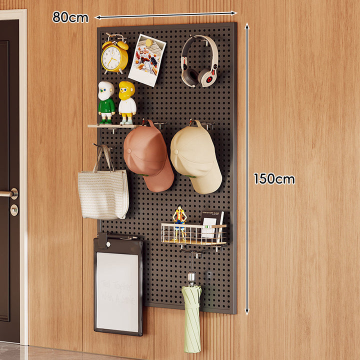 Wall-Mounted Pegboard Organizer