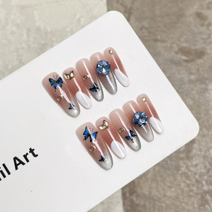 Decorative Animal Print Press-On Nail Set Kalsten