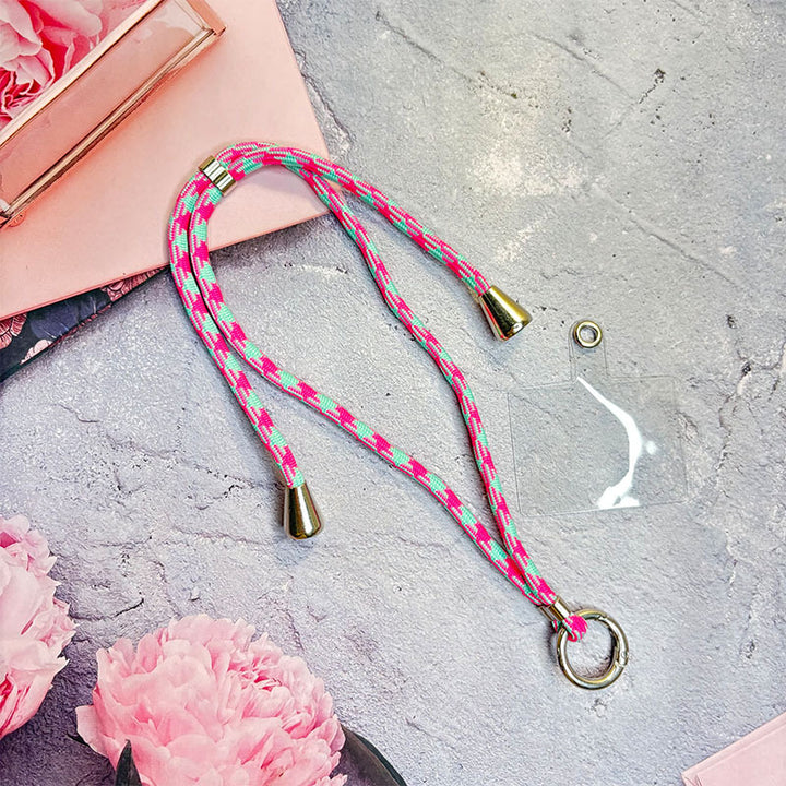 Adjustable Phone Lanyard with Quick-Release Mechanism Kalsten