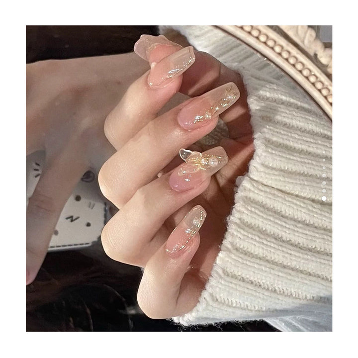 Elegant Decorative Nail Art Extensions