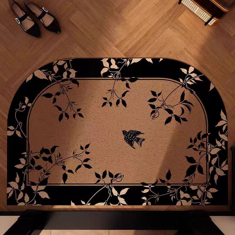 Decorative Floral Door Mat
