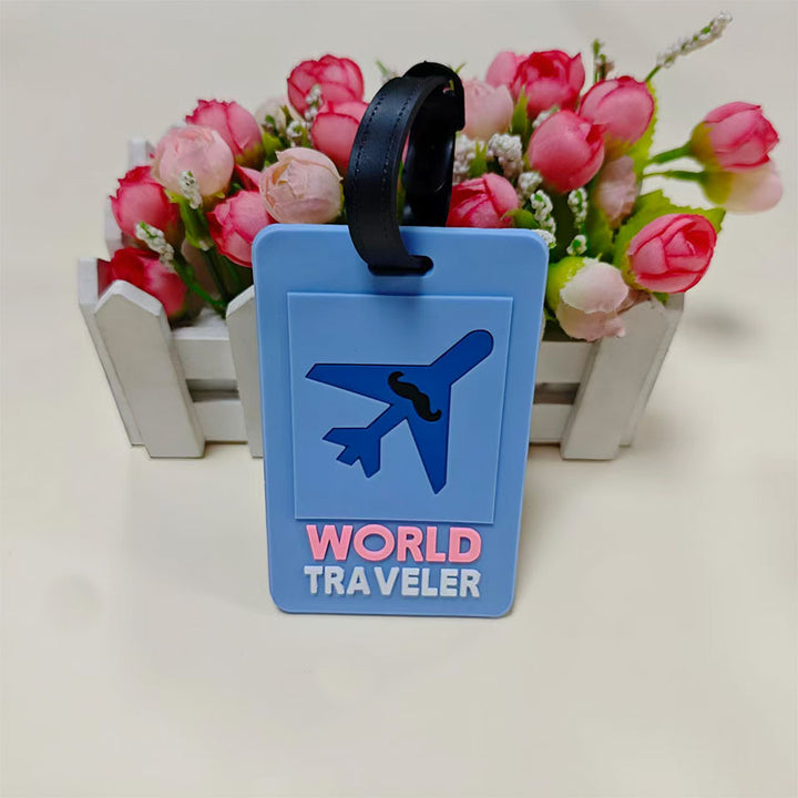 Unisex Luggage Tag with Unique Airplane Design Kalsten