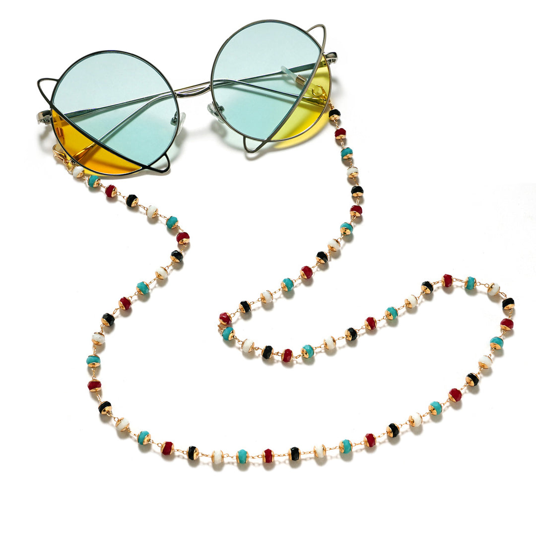 Artistic Colorful Beaded Eyewear Chain kalsten