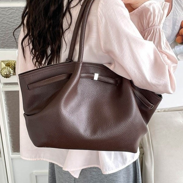 Luxurious Textured Everyday Tote