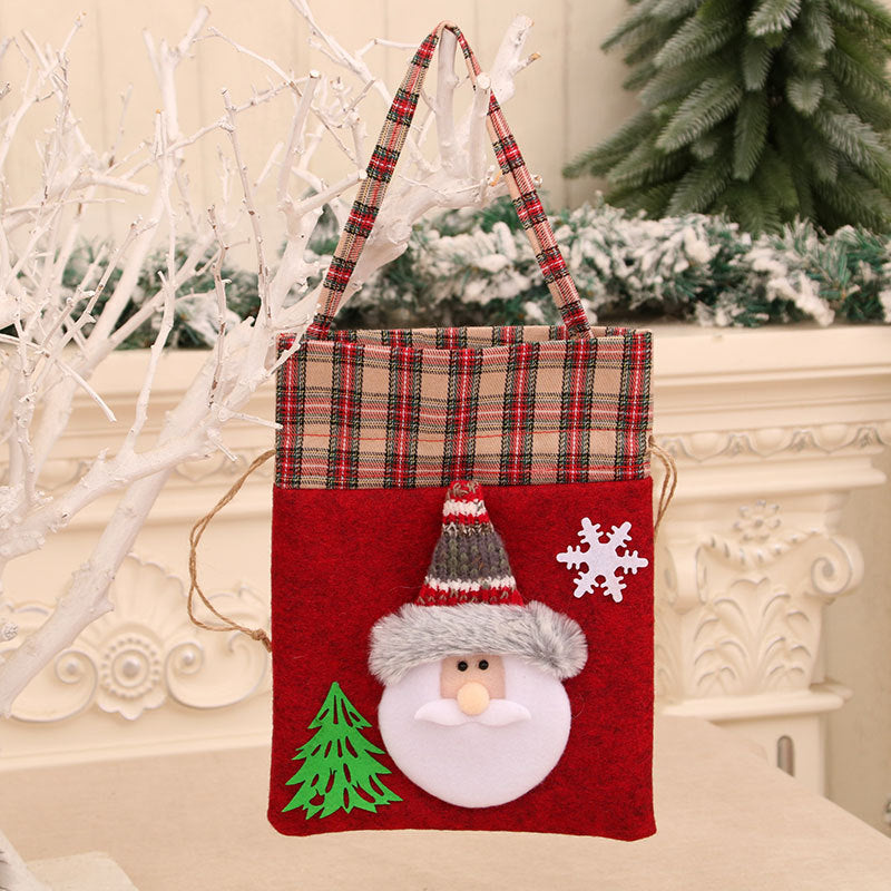 Festive Santa-Themed Gift Tote Kalsten