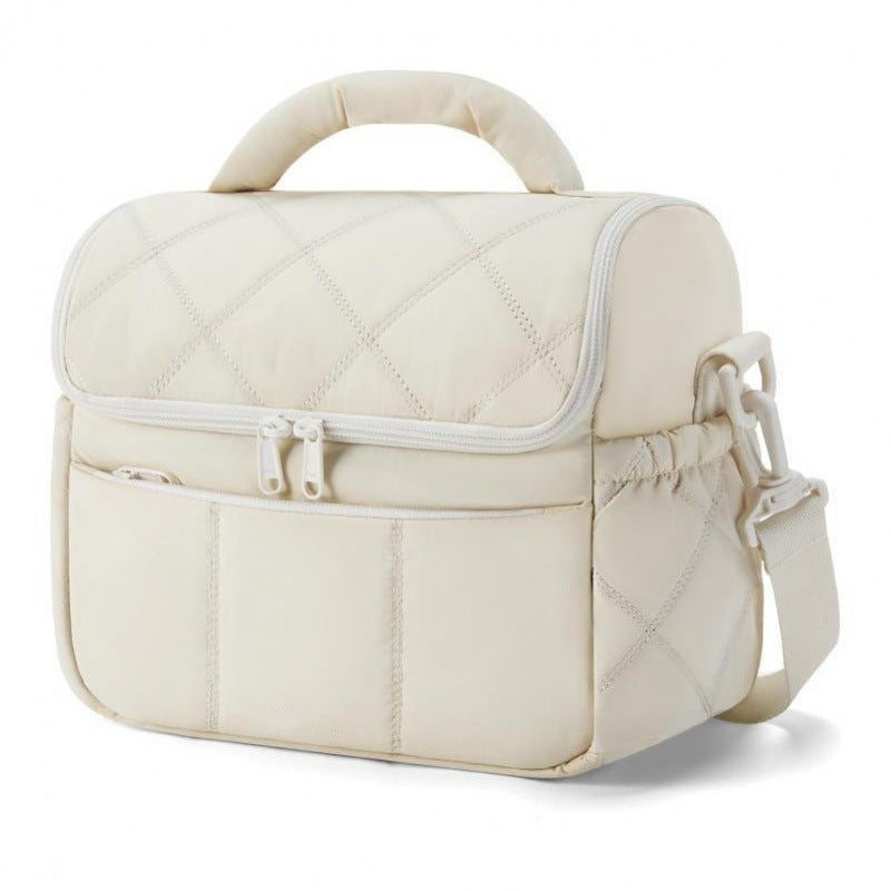 Stylish cosmetic bag with removable shoulder strap Kalsten