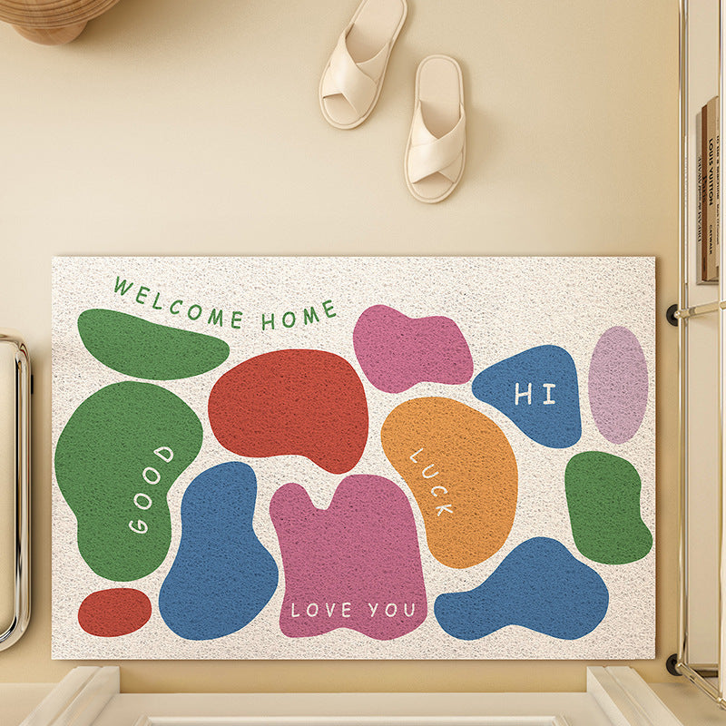 Artistic Message Doormat