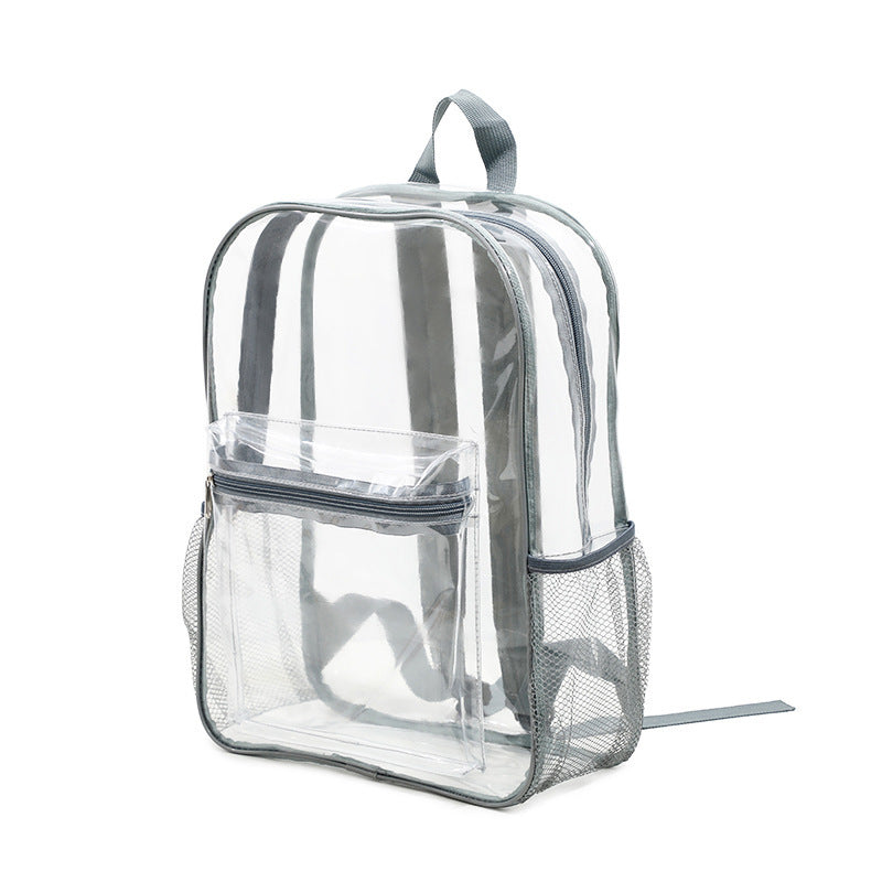 Transparent backpack with practical organizer Kalsten
