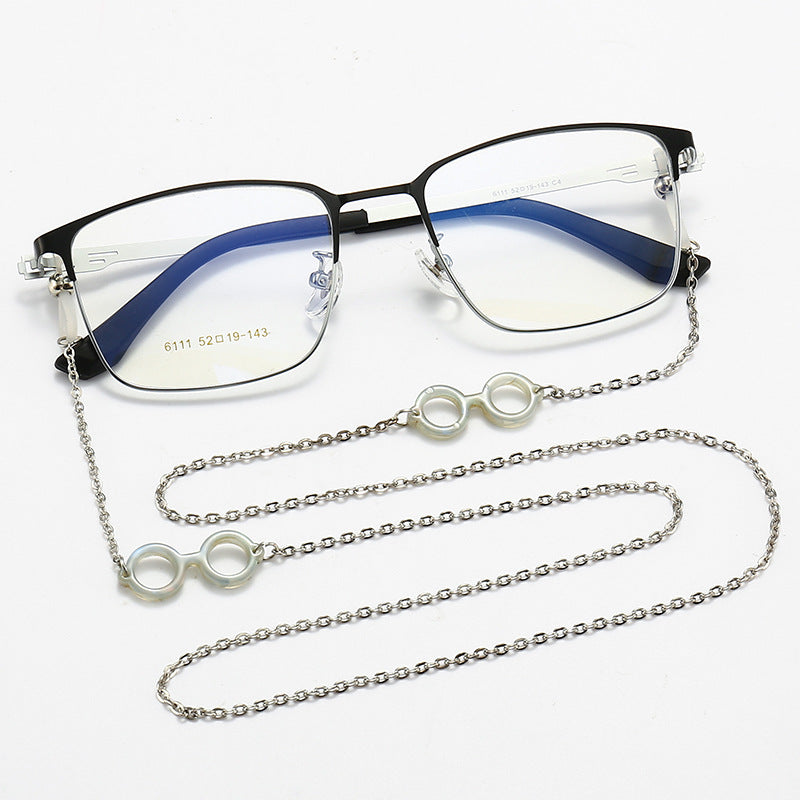 Stylish Eyewear with Decorative Chain Kalsten