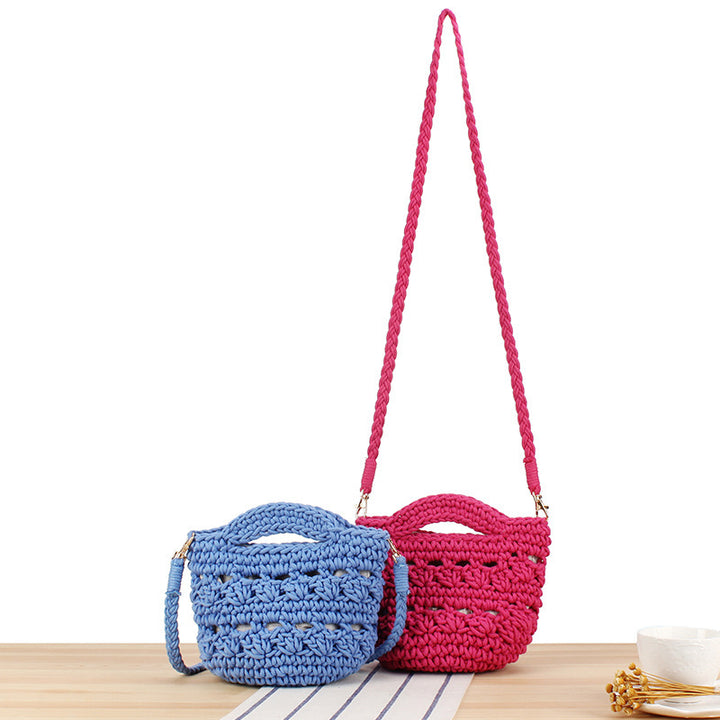 Hand-knotted shoulder bag Kalsten