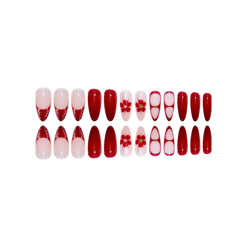 Elegant Stiletto Press-On Nail Design Kalsten