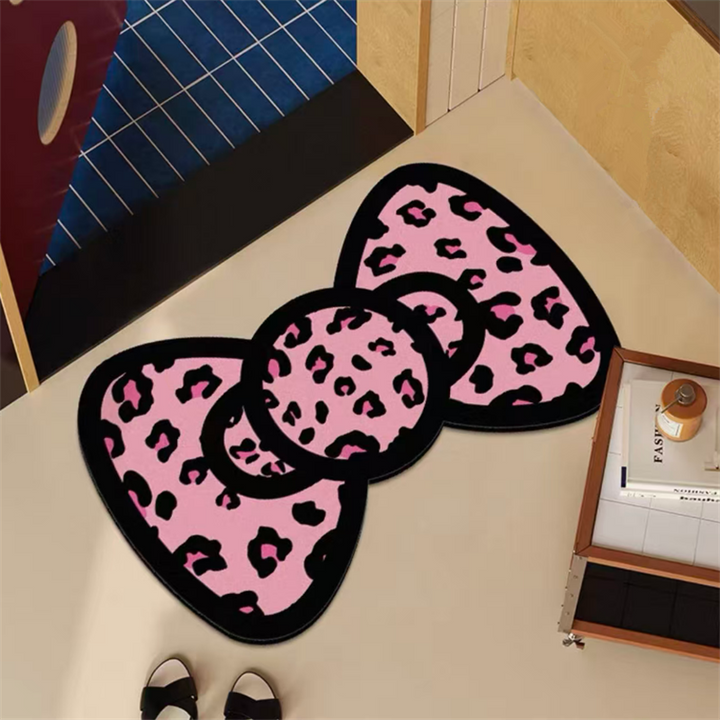Leopard Print Decorative Bath Mat Kalsten