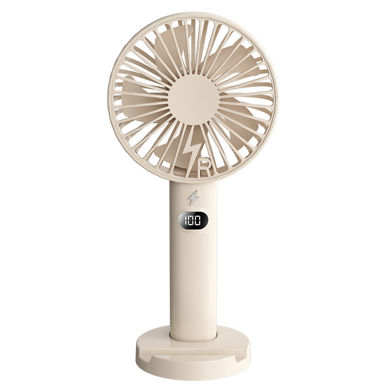 Ladies portable mini air fan with digital speed setting Kalsten