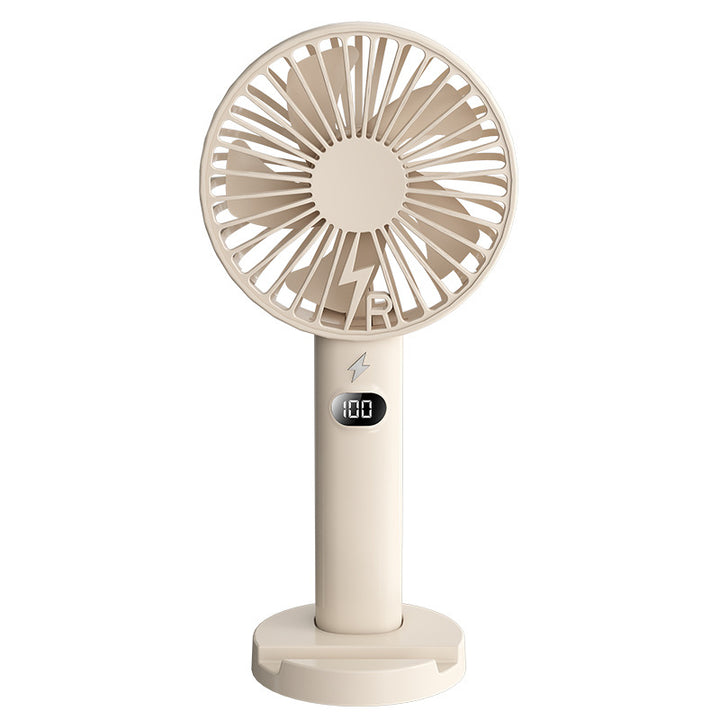 Ladies portable mini air fan with digital speed setting Kalsten