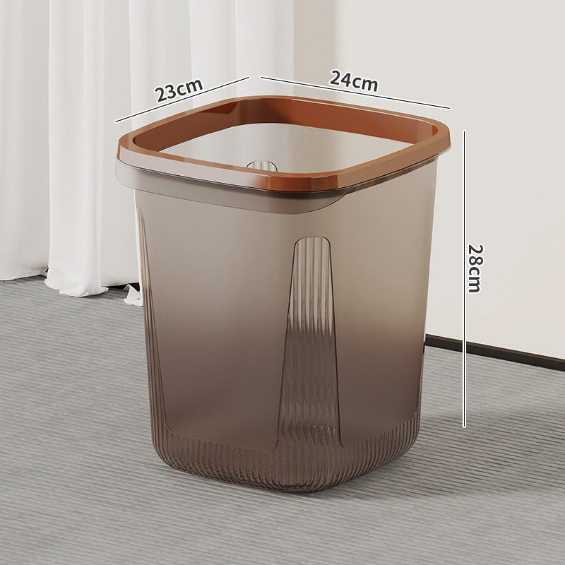 Ladies modern and elegant waste bin with non-slip bottom and ergonomic handle Kalsten
