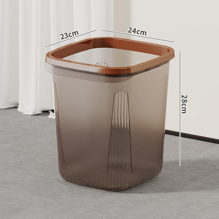 Ladies modern and elegant waste bin with non-slip bottom and ergonomic handle Kalsten
