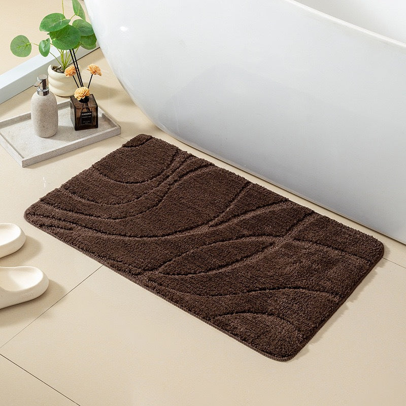 Luxurious Textured Bath Mat Kalsten