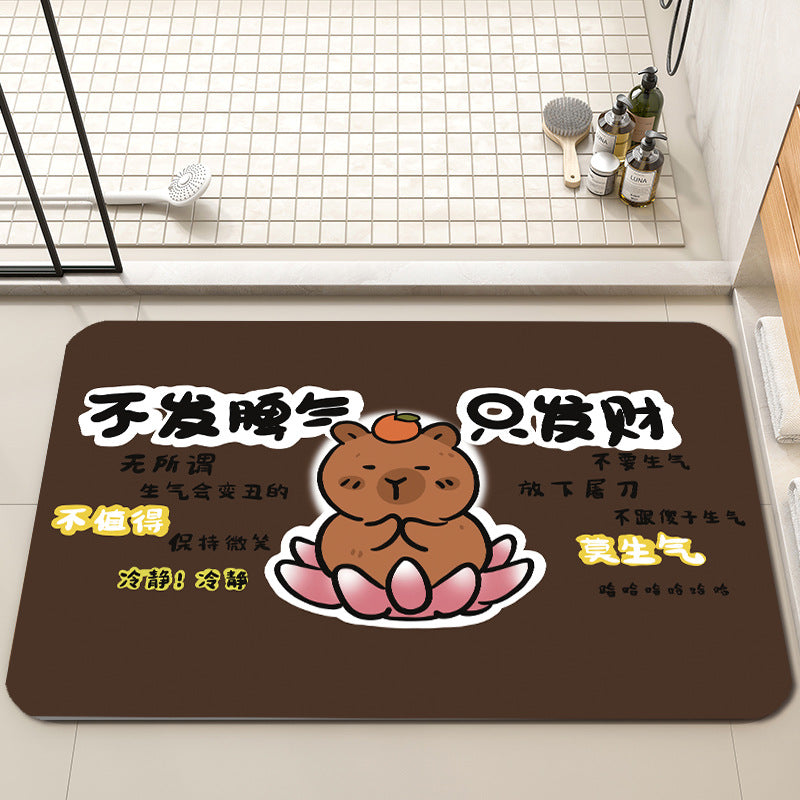 Cartoon Character Bath Mat