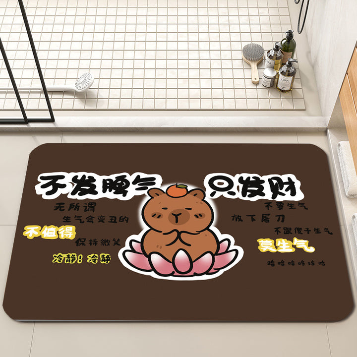 Cartoon Character Bath Mat