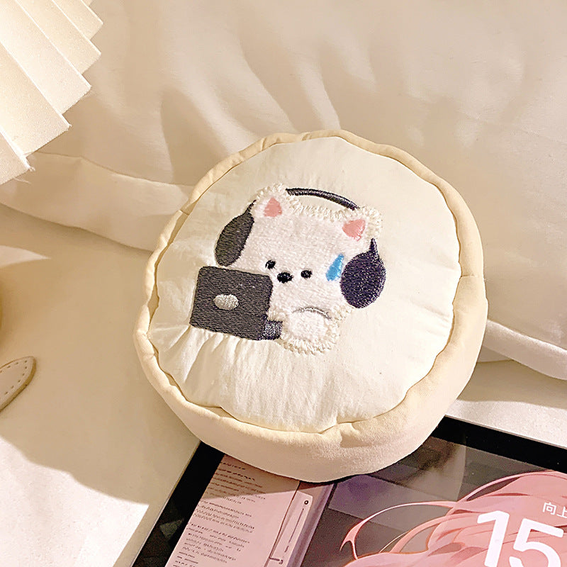 Cushion with Cute Dog Motif Kalsten