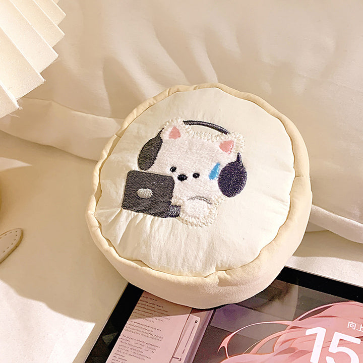 Cushion with Cute Dog Motif Kalsten