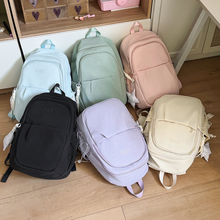 Trendy Lightweight Backpack with Unique Charm Kalsten