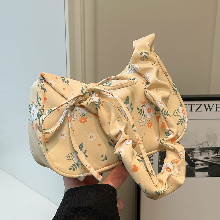 Floral Print Shoulder Bag