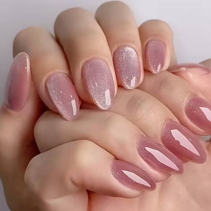 Glossy Stiletto Nail Art Set