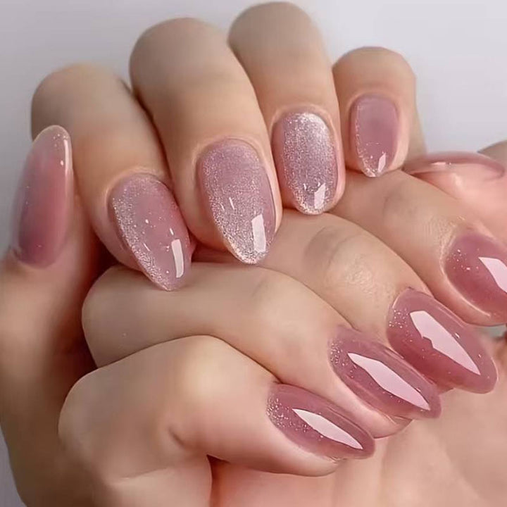 Glossy Stiletto Nail Art Set