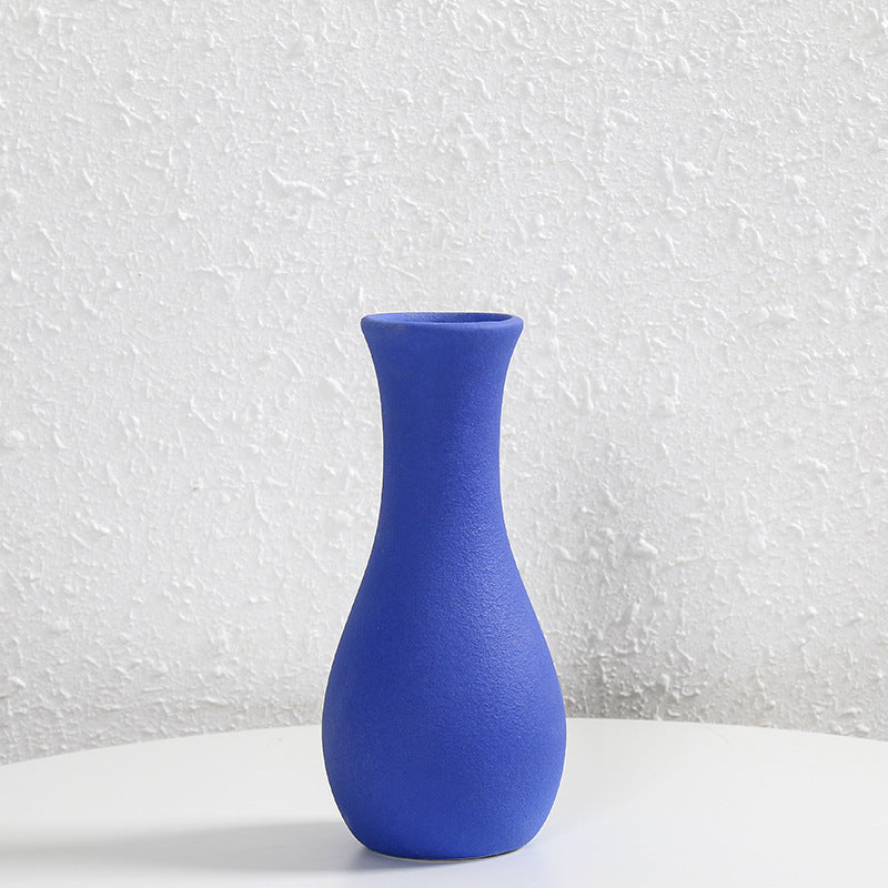 Contemporary Matte Ceramic Flower Vase Kalsten