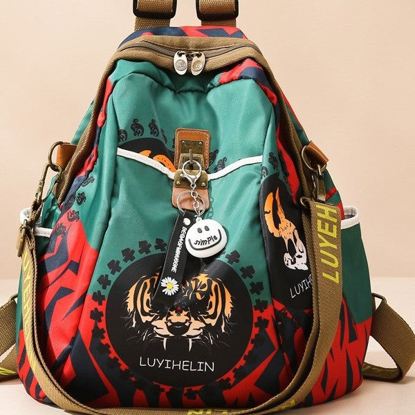 Artistic Graphic Drawstring Backpack Kalsten