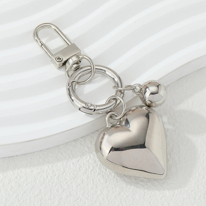 Heart-Shaped Charm Keychain Kalsten