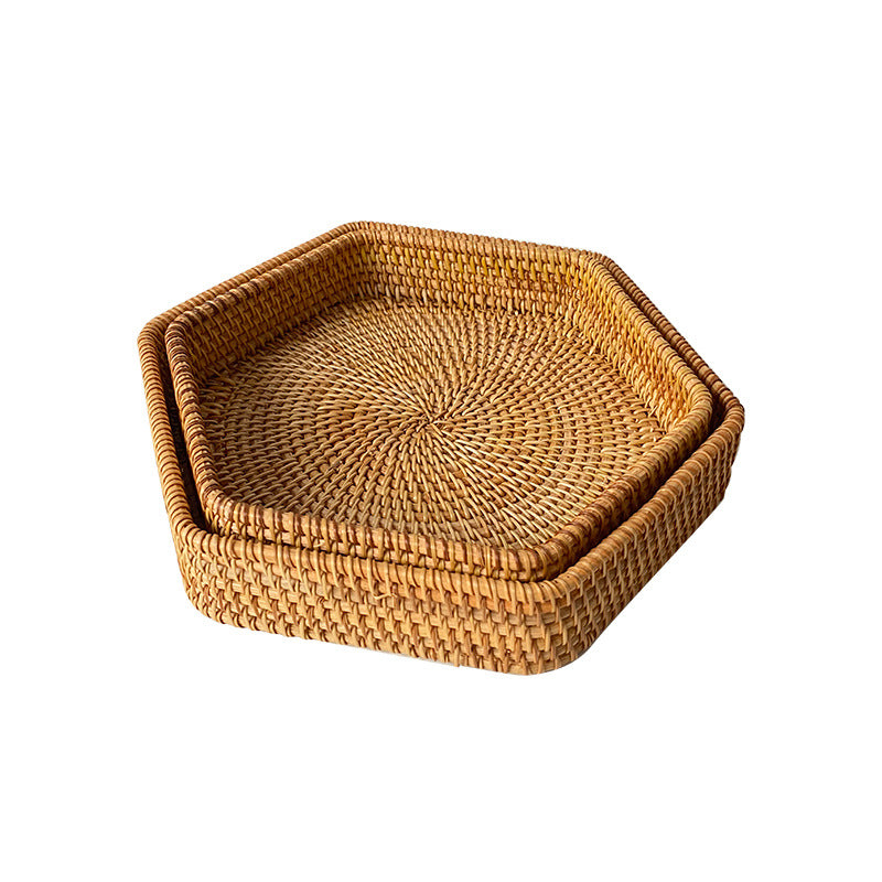 Decorative honeycomb pattern basket Kalsten