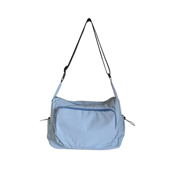 Functional Multi-Pocket Shoulder Bag