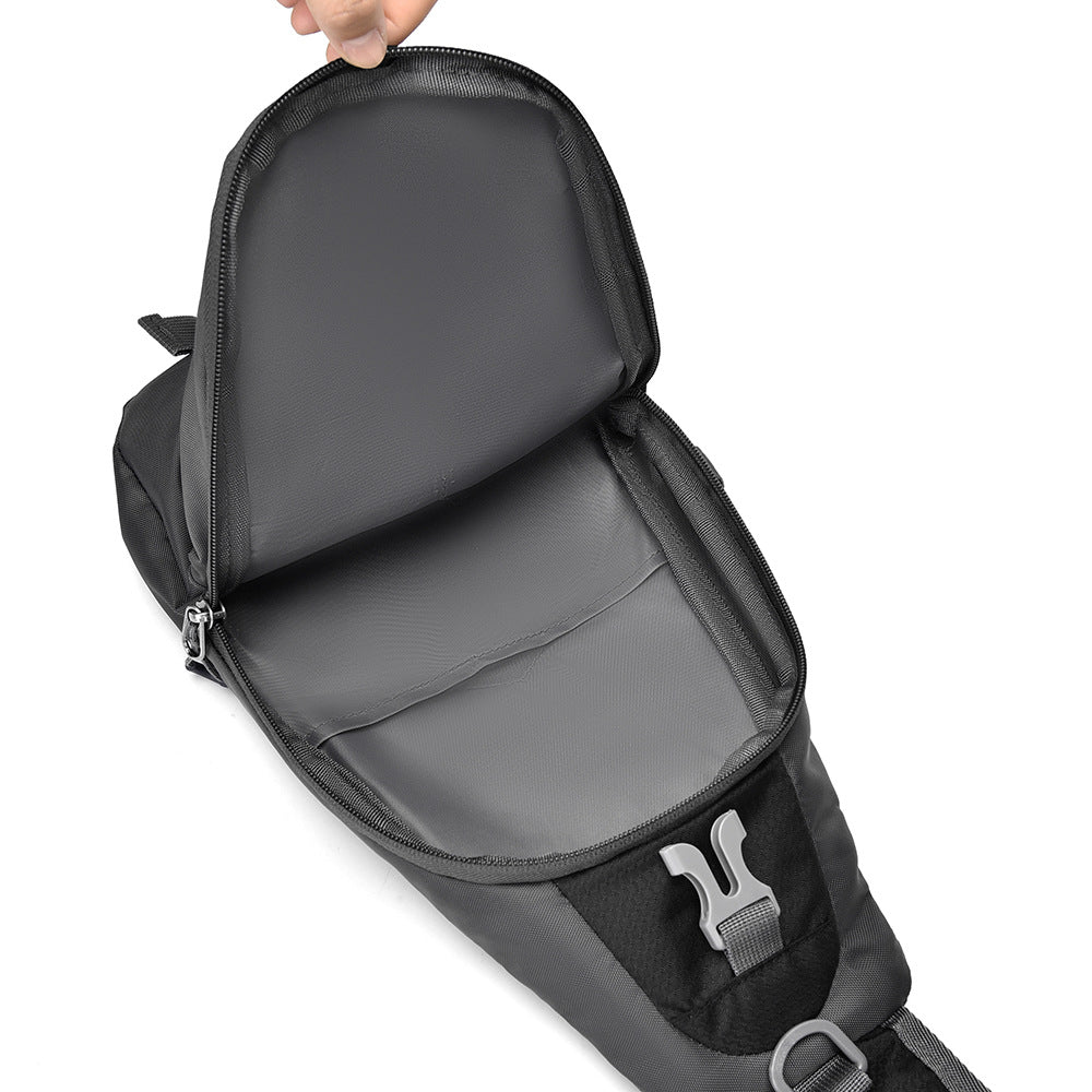 Sling backpack with comfortable back padding and many compartments Kalsten