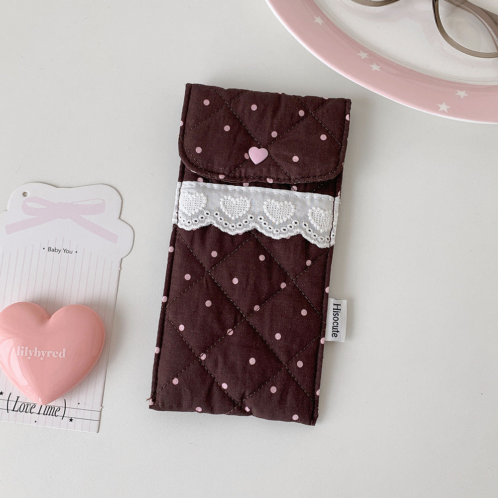 Quilted Elegance Pencil Case