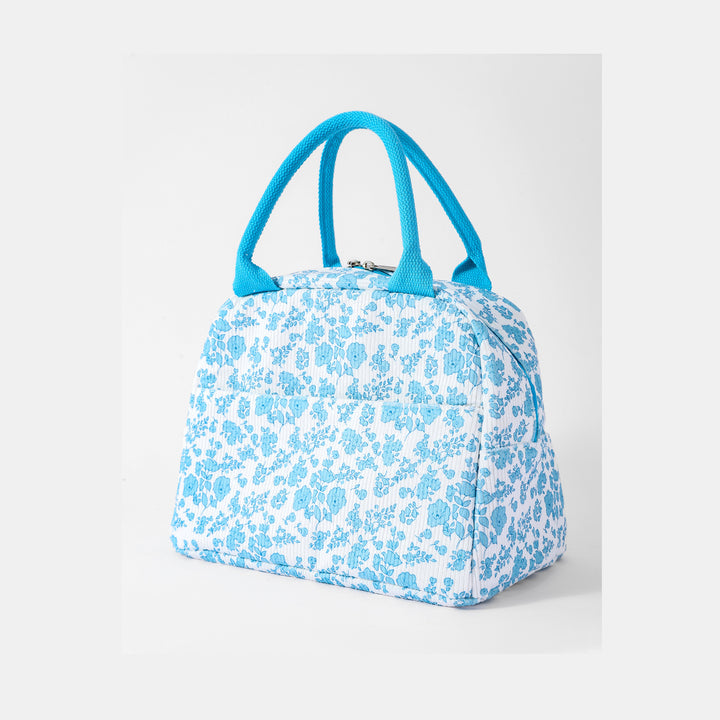 Insulated Floral Lunch Bag