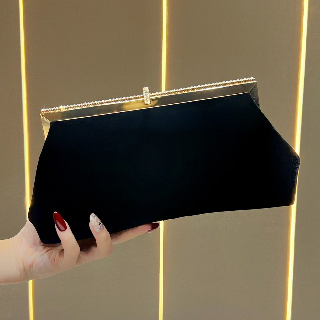 Elegant Velvet Clutch
