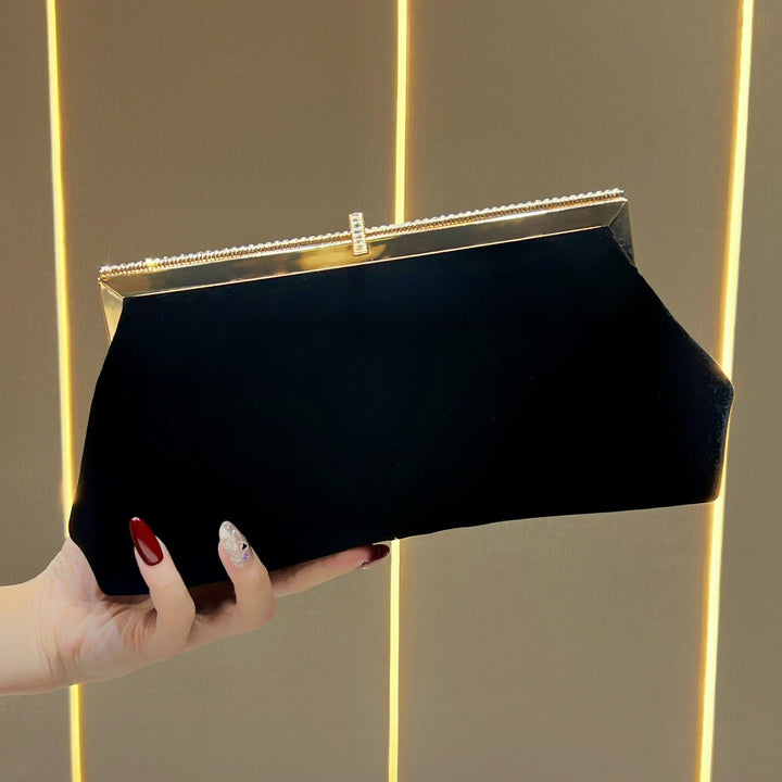 Elegant Velvet Clutch