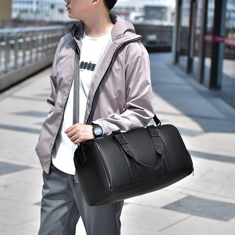 Durable Leather Travel Duffle Kalsten